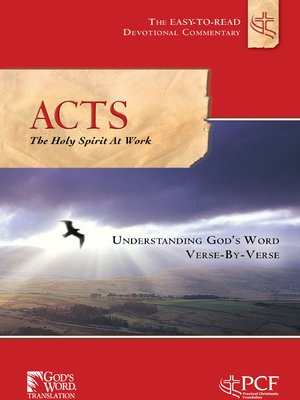 cover image of Acts The Holy Spirit at Work